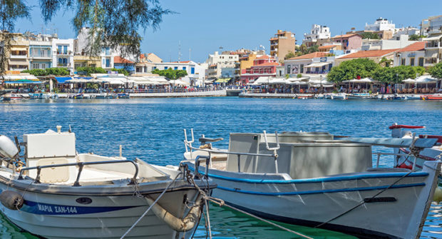 Agios Nikolaos lake