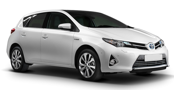 Toyota Auris Hybrid Aut | Cheap car rental Anissaras